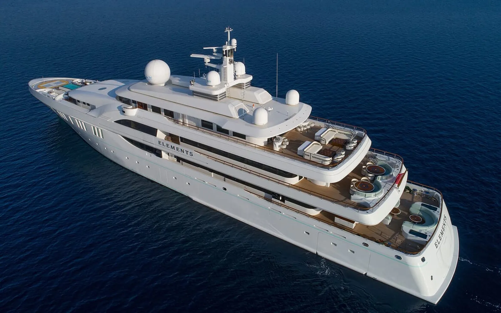 ELEMENTS 80m superyacht exterior Phuket