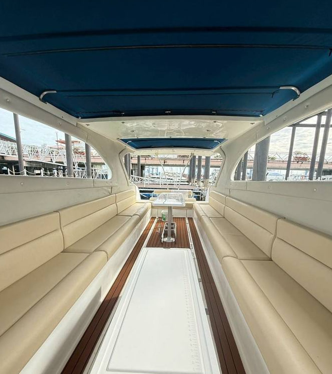 Sunny Smile sun deck lounging